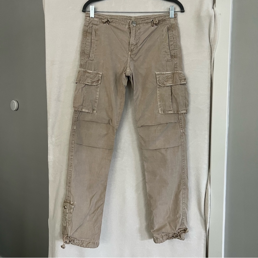 True Religion Cargo Poplin Overdye Pant